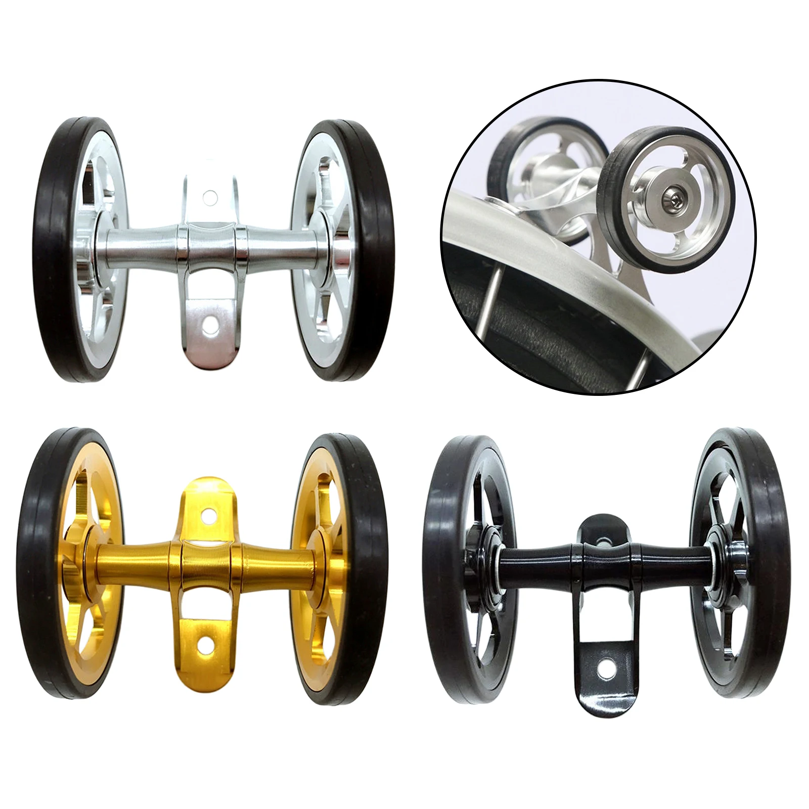 Folding Bike Easy Wheel Easywheel Mudguard Roller Wheel Tire Component Parts 
Folding Bike Easy Wheel Easywheel Mudguard Roller Wheel Tire Component Parts