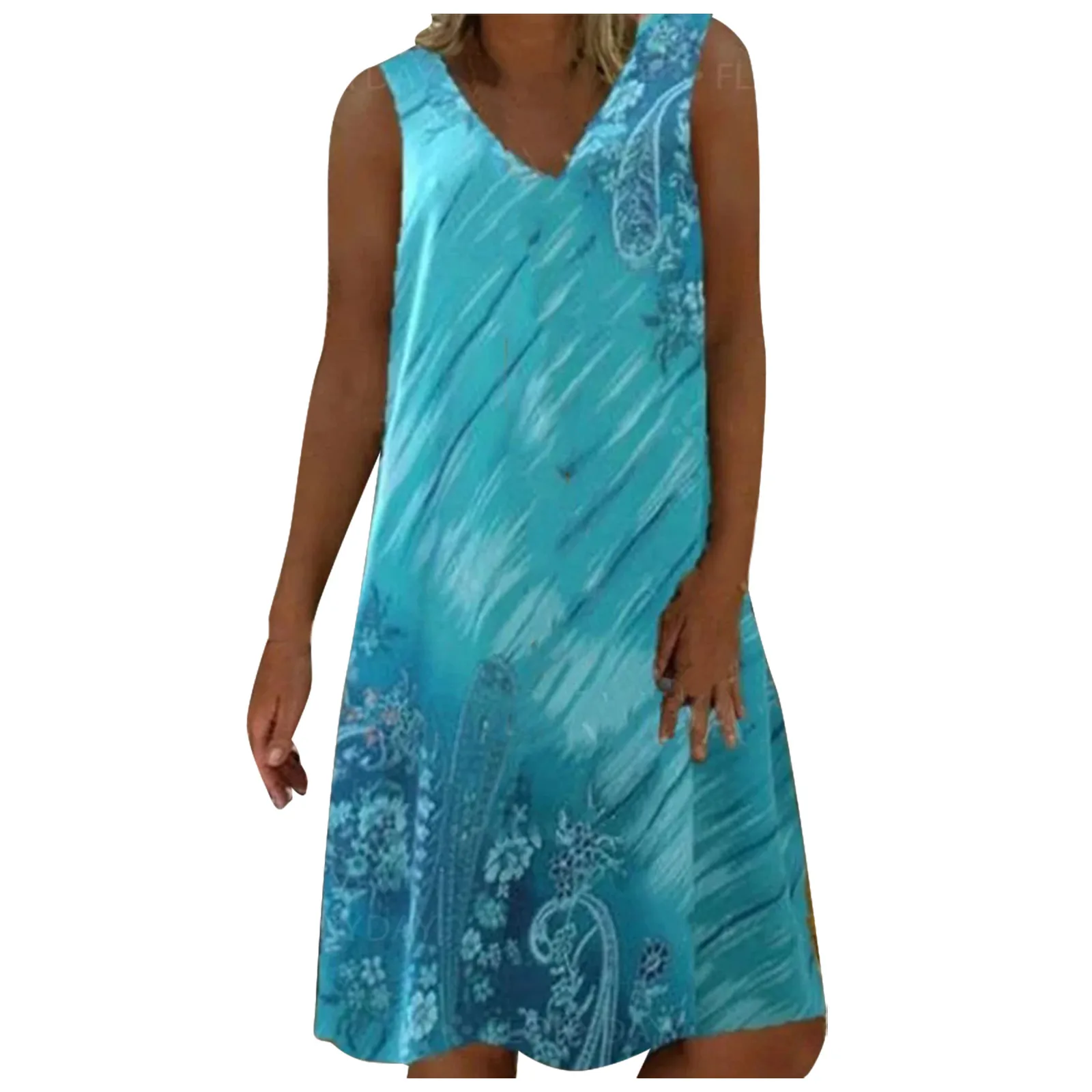 2021 Women Plus Size Print Daily Casual Short Sleeve Vintage Bohemian V Neck Dress Ladies Printed V-neck Sleeveless Vest Dress
2021 Women Plus Size Print Daily Casual Short Sleeve Vintage Bohemian V Neck Dress Ladies Printed V-neck Sleeveless Vest Dress