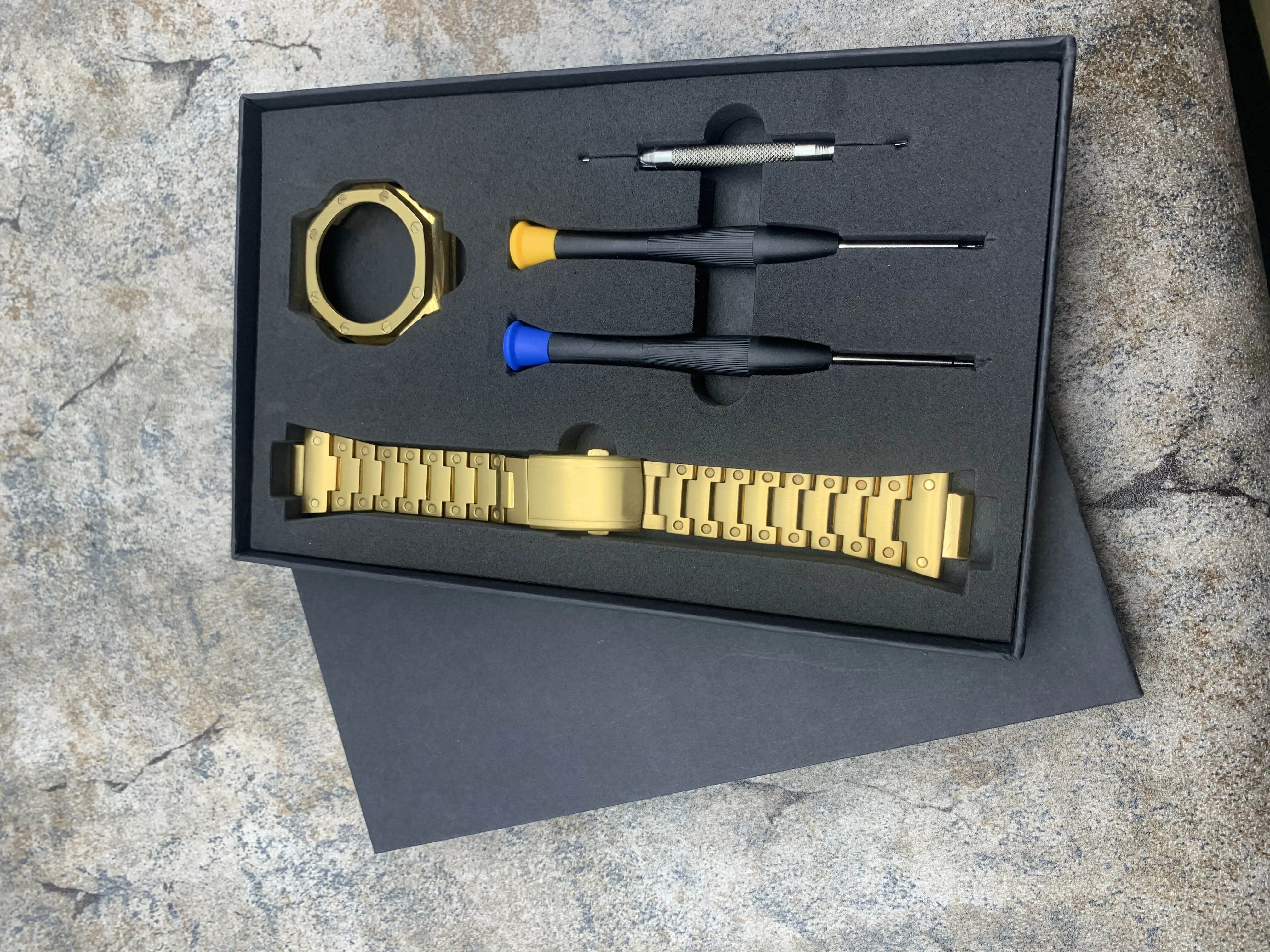 For GA-2100 Modified Accessories Watchband Bezel/case 316L Stainless Steel Metal Steel Band Adapter, Wholesale Strap with Tools
For GA-2100 Modified Accessories Watchband Bezel/case 316L Stainless Steel Metal Steel Band Adapter, Wholesale Strap with Tools