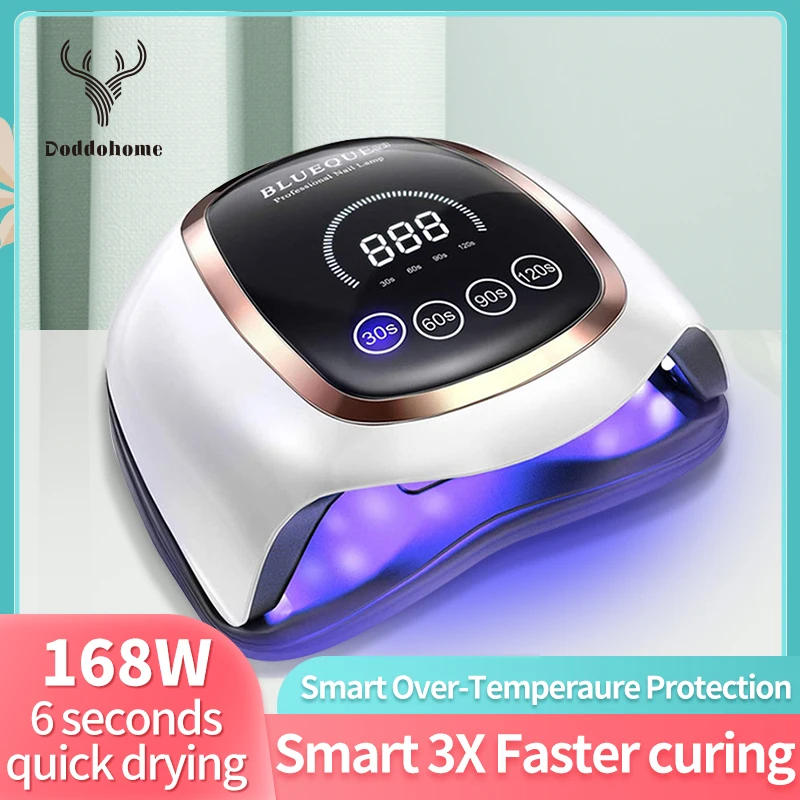 DODDOHOME SUN Nail Dryer LED UV Nail Lamp Gel nails Led Lamp 42 LED Auto Sensor for Drying Nail Gelatin Lamp
DODDOHOME SUN Nail Dryer LED UV Nail Lamp Gel nails Led Lamp 42 LED Auto Sensor for Drying Nail Gelatin Lamp