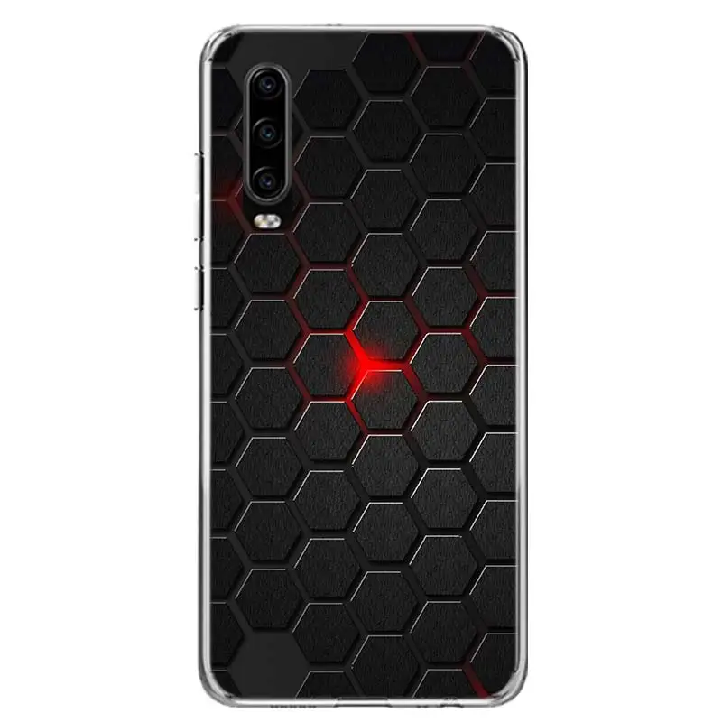 Чехол из углеродного волокна Venom для телефона Huawei P40 P30 P20 Mate 30 20 10 Pro P10 Lite P Smart Z + 2019