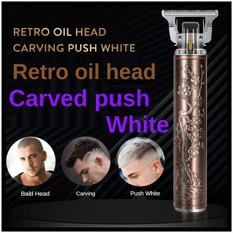 Men's Oil-head Electric Hair Clipper T9 Hair Clipper Carving Push White Bald Hair Clipper Charging Cordless Styling Tool Salon
Men's Oil-head Electric Hair Clipper T9 Hair Clipper Carving Push White Bald Hair Clipper Charging Cordless Styling Tool Salon