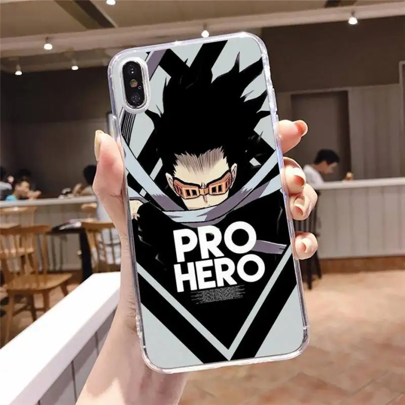 Eraser Head Shota Aizawa My Hero Academia Phone Case Transparent soft For iphone 5 s se 6 6s 7 8 11 12 plus mini x xs xr pro max
Eraser Head Shota Aizawa My Hero Academia Phone Case Transparent soft For iphone 5 s se 6 6s 7 8 11 12 plus mini x xs xr pro max