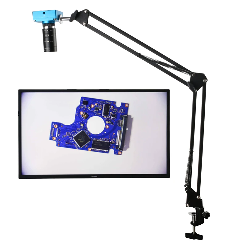 2K 30MP 1080P USB HDMI Digital Industrial Video Microscope Camera PCB soldering Big Working Distance F1.6 6-60mm Zoom Lens
2K 30MP 1080P USB HDMI Digital Industrial Video Microscope Camera PCB soldering Big Working Distance F1.6 6-60mm Zoom Lens