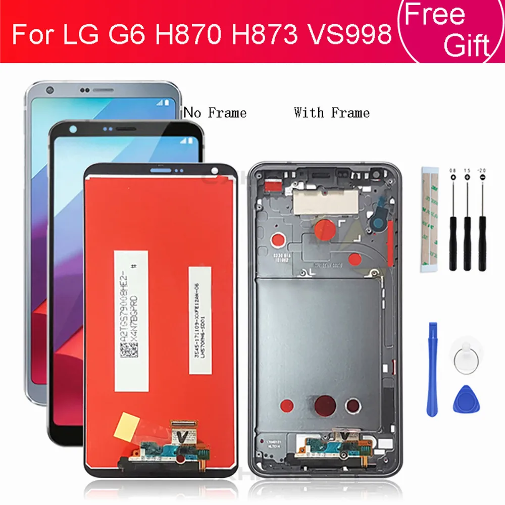 Оригинальный IPS для LG G6 H870 H870DS H872 LS993 VS998 US997 ЖК-дисплей дисплей + кодирующий