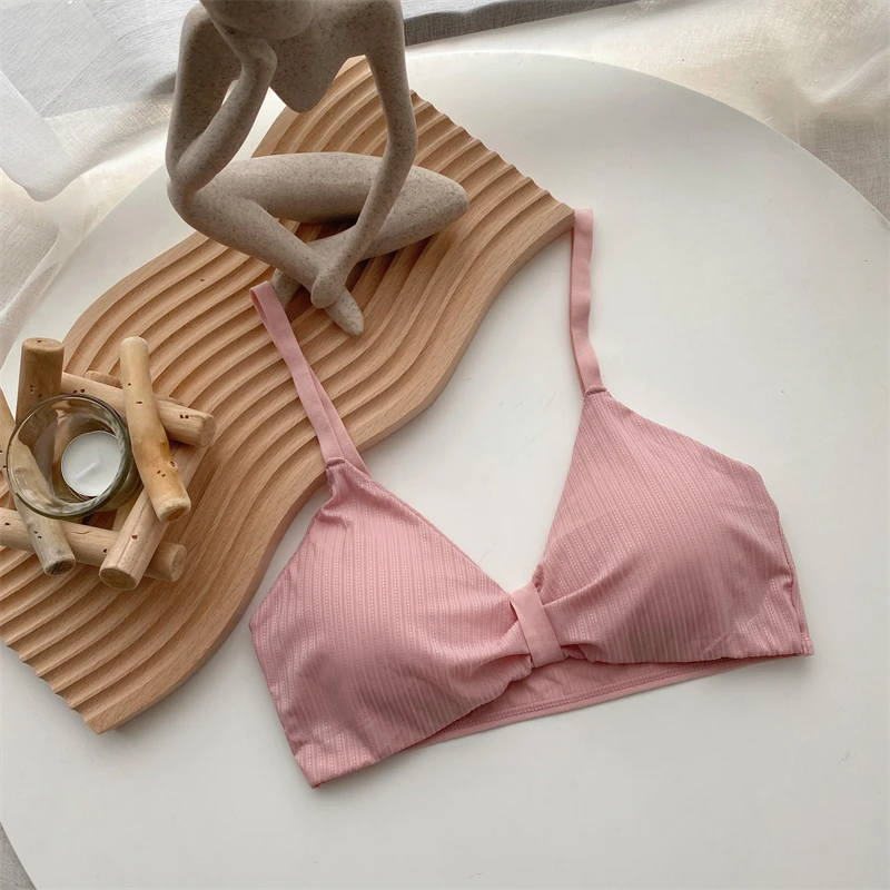 Harajpee Bra Summer 2021 New Women's Small Chest Gathered Thin Traceless Girl's Wire Free Solid Sexy Crop Top Plunge Underwear 
Harajpee Bra Summer 2021 New Women's Small Chest Gathered Thin Traceless Girl's Wire Free Solid Sexy Crop Top Plunge Underwear