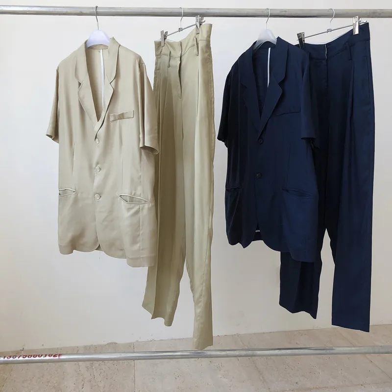 Women Summer New Fashion Solid Color Loose Office Lady Blazers Female Brand Tencel Elegant Suits Ladies Casual Outerwear ML399
Women Summer New Fashion Solid Color Loose Office Lady Blazers Female Brand Tencel Elegant Suits Ladies Casual Outerwear ML399