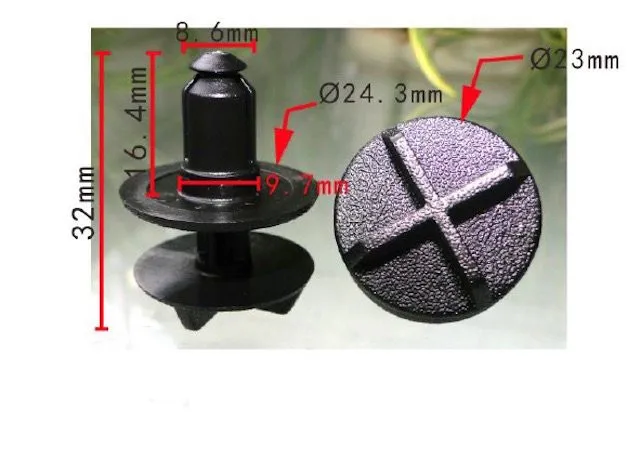 50/100/500x Nylon Battery Cover and Cowl Panel Clip Fasteners Fit for Land Rover Range Rover LR024316 Discovery Sport
50/100/500x Nylon Battery Cover and Cowl Panel Clip Fasteners Fit for Land Rover Range Rover LR024316 Discovery Sport