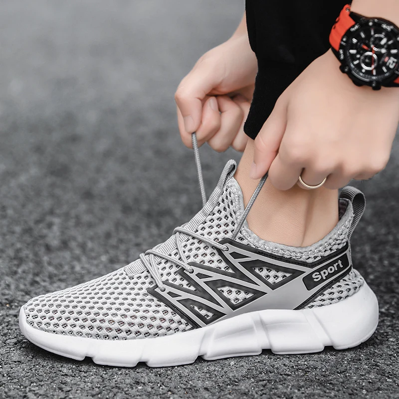 Men Sports Shoes Summer Outdoor Breathable Shock Absorption Running Shoes Training Sneakers Light Zapatos De Mujer Size 46 
Men Sports Shoes Summer Outdoor Breathable Shock Absorption Running Shoes Training Sneakers Light Zapatos De Mujer Size 46