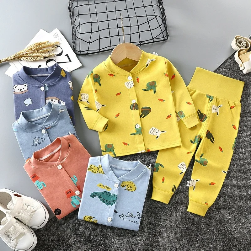 2Pcs Kids Boys Girls Pajamas Sets Cartoon Top High Waist Pant Sleepwear Clothes Set for Toddler Childfen
2Pcs Kids Boys Girls Pajamas Sets Cartoon Top High Waist Pant Sleepwear Clothes Set for Toddler Childfen