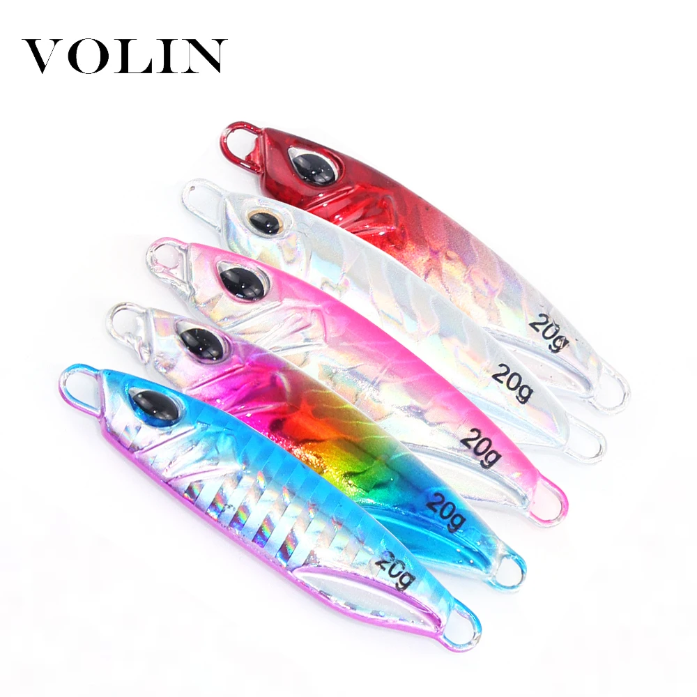 VOLIN NEW Model 1pc Metal Fishing Lure 10g 15g 20g 30g Hard Lure Fishing Metal Jig SaltWater Lead Lure
VOLIN NEW Model 1pc Metal Fishing Lure 10g 15g 20g 30g Hard Lure Fishing Metal Jig SaltWater Lead Lure