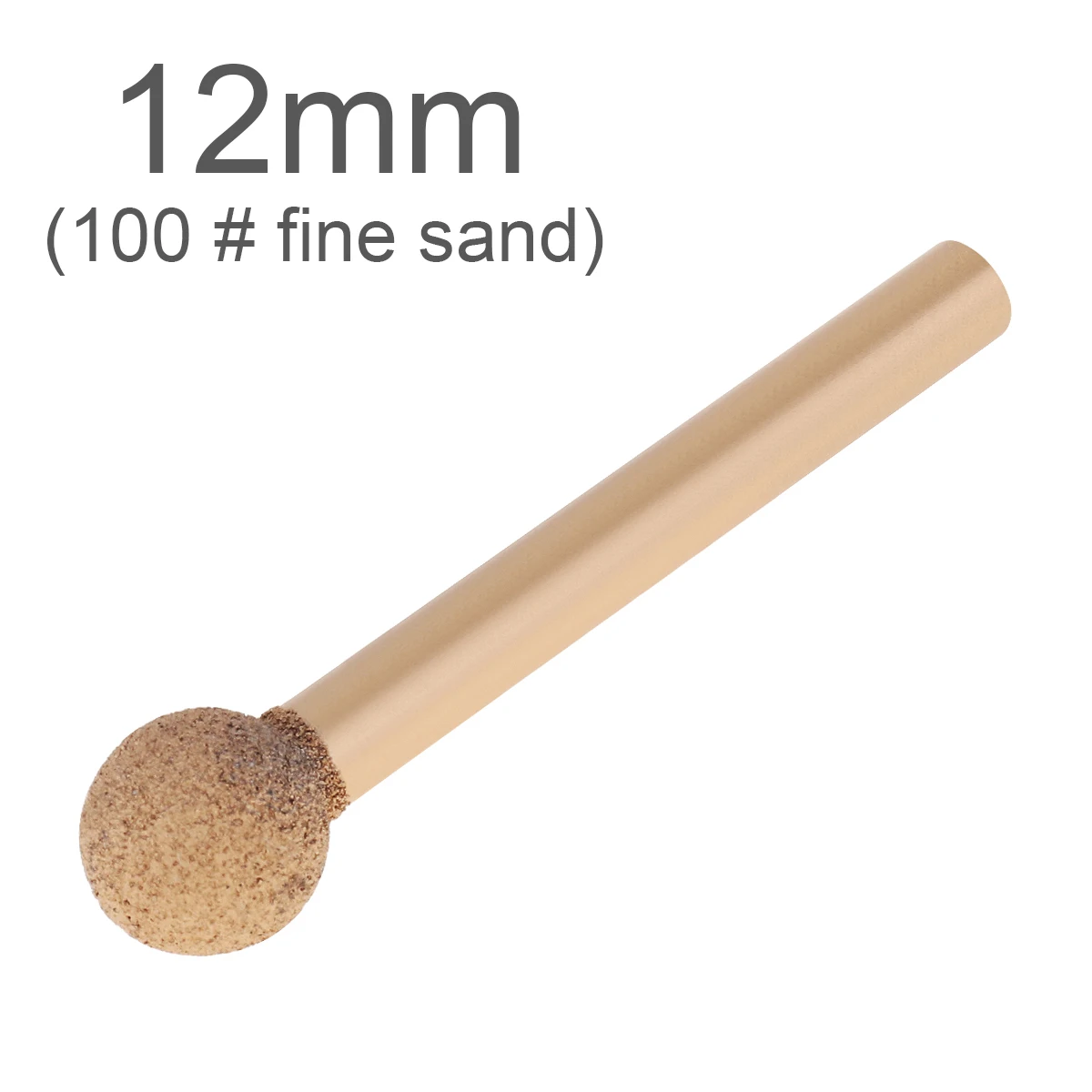 6 Handle Brazed Diamond Grinding Head 12mm 100# Fine Sand Stone Carving Ball-Shaped for Polishing Metal / Wood / Tool Rotary
6 Handle Brazed Diamond Grinding Head 12mm 100# Fine Sand Stone Carving Ball-Shaped for Polishing Metal / Wood / Tool Rotary