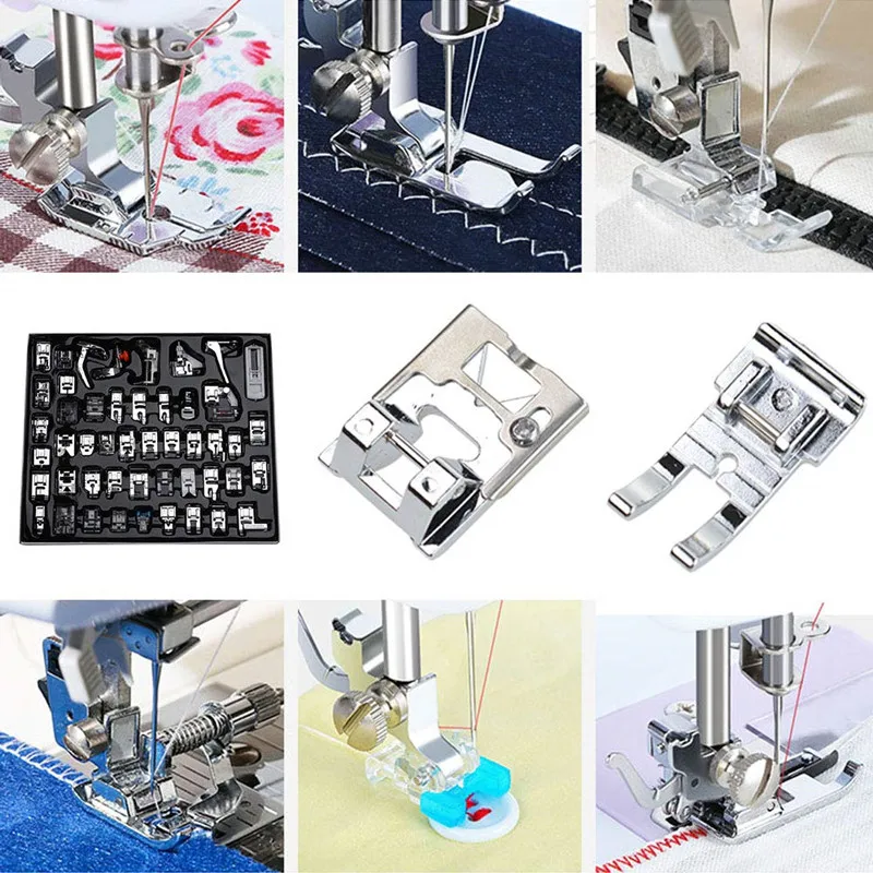 Набор прижимных лапок для швейной машинки Janome Brother 7yj31 52 шт.|sewing foot set|set footsewing set |