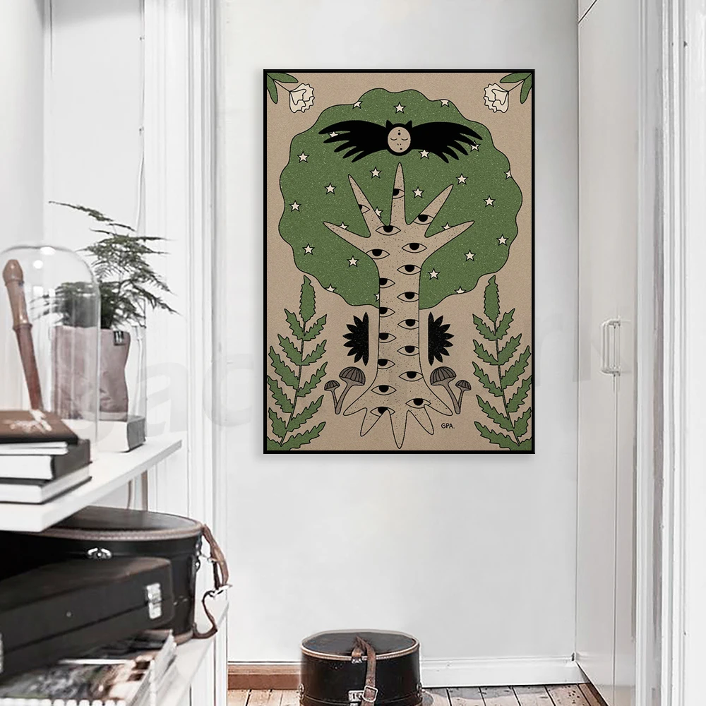 Tree Of Wisdom, Tree Of Life, Tree Art, Third Eye, Nature Wall Art, Spiritual Decor, Free Bird, Owl Familiar, Mushroom Poster
Tree Of Wisdom, Tree Of Life, Tree Art, Third Eye, Nature Wall Art, Spiritual Decor, Free Bird, Owl Familiar, Mushroom Poster