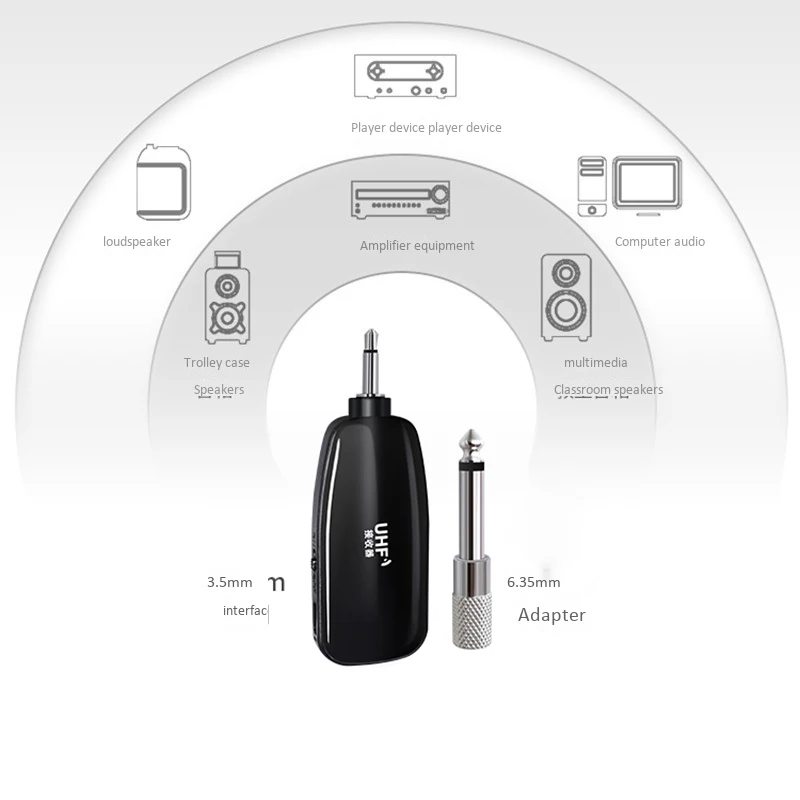 Invisible UHF Headset Mini Headset Performance Ear-Hook Bluetooth Wireless Microphone Bee Microphone
Invisible UHF Headset Mini Headset Performance Ear-Hook Bluetooth Wireless Microphone Bee Microphone