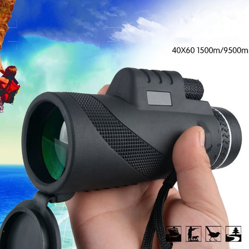 High-quality professional telescope monocular waterproof telescope 40X60 nitrogen-filled waterproof high-power telescope
High-quality professional telescope monocular waterproof telescope 40X60 nitrogen-filled waterproof high-power telescope