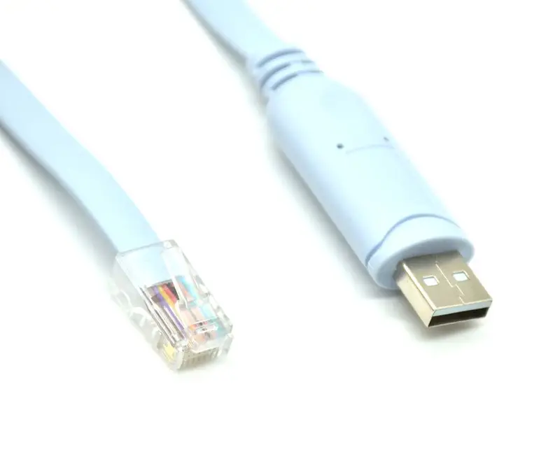 USB 2.0 to console debugging circuit Router switch configuration cable 1.5m USB to RJ45 connection interface cable 1.5m 5ft
USB 2.0 to console debugging circuit Router switch configuration cable 1.5m USB to RJ45 connection interface cable 1.5m 5ft