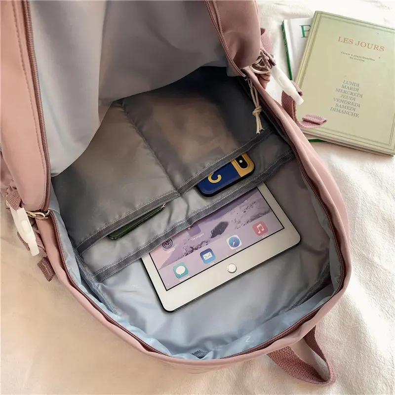 Classic Fashion Nylon Women Backpack Rucksack For Girl Black School Bag Bookbag Female Waterproof High Capacity Travel Mochila 
Classic Fashion Nylon Women Backpack Rucksack For Girl Black School Bag Bookbag Female Waterproof High Capacity Travel Mochila
