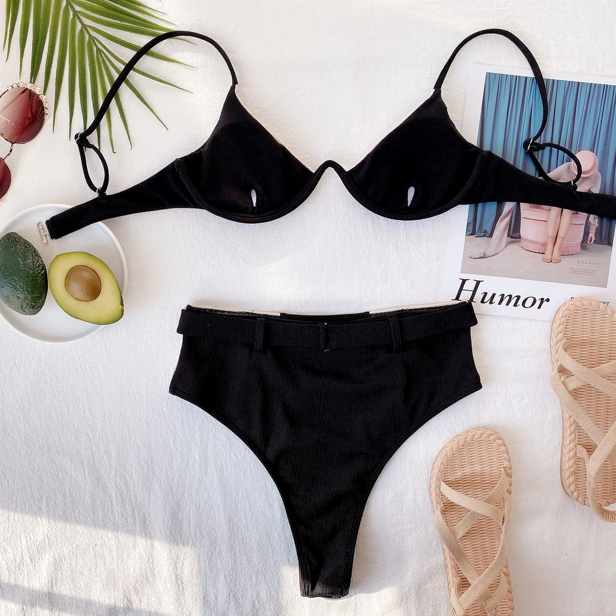 Underwired V-Bra Splicing Female Swimsuit High Waist Push UpBikini Women Swimwear Two-pieces Bikini set Bather Bathing Suit Swim
Underwired V-Bra Splicing Female Swimsuit High Waist Push UpBikini Women Swimwear Two-pieces Bikini set Bather Bathing Suit Swim