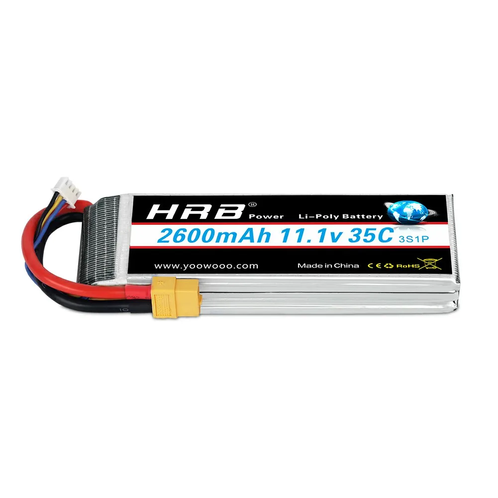 Аккумулятор HRB 3S Lipo 11,1 В 2600 мАч 35C с разъемом XT60 Deans для радиоуправляемой машины, лодки, fpv, вертолет-Дрон, квадрокоптера, самолета AKKU батарея
Аккумулятор HRB 3S Lipo 11,1 В 2600 мАч 35C с разъемом XT60 Deans для радиоуправляемой машины, лодки, fpv, вертолет-Дрон, квадрокоптера, самолета AKKU батарея
