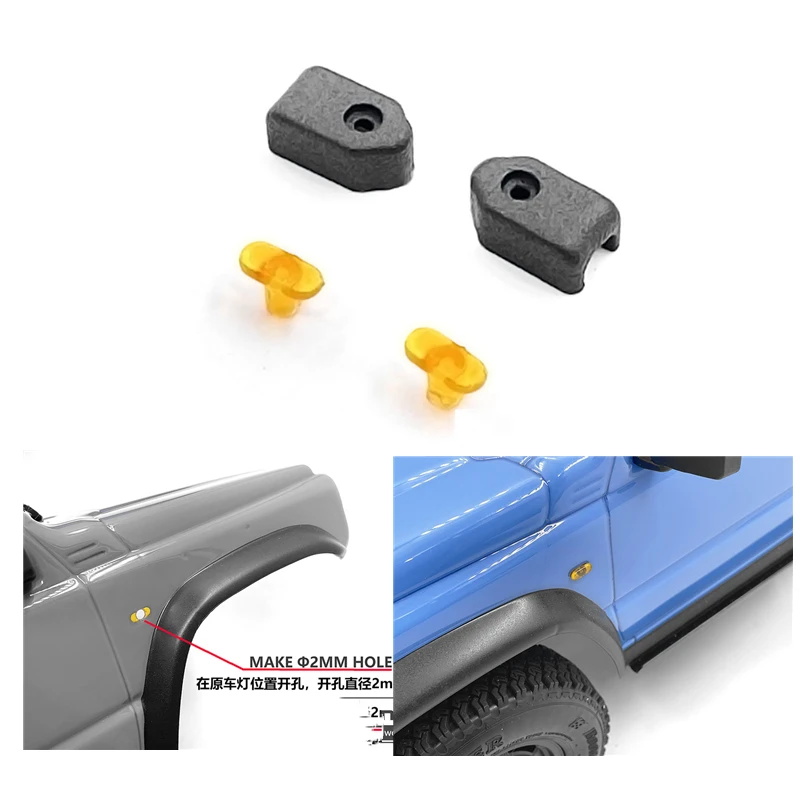 1/10 Rc автомобиль MST J4 JIMNY модель тела Боковая лампа для поворотного сигнала
1/10 Rc автомобиль MST J4 JIMNY модель тела Боковая лампа для поворотного сигнала