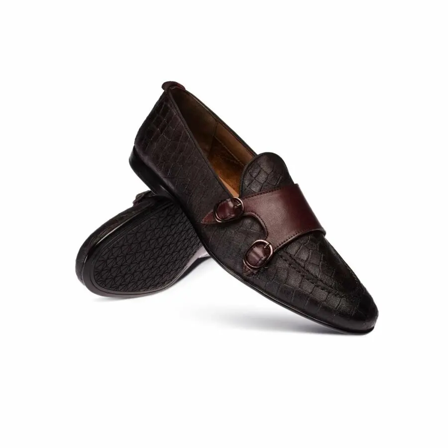 Men Shoes Deery, Genuine Leather Claret Red Double Buckle Men'S Loafer
Men Shoes Deery, Genuine Leather Claret Red Double Buckle Men'S Loafer