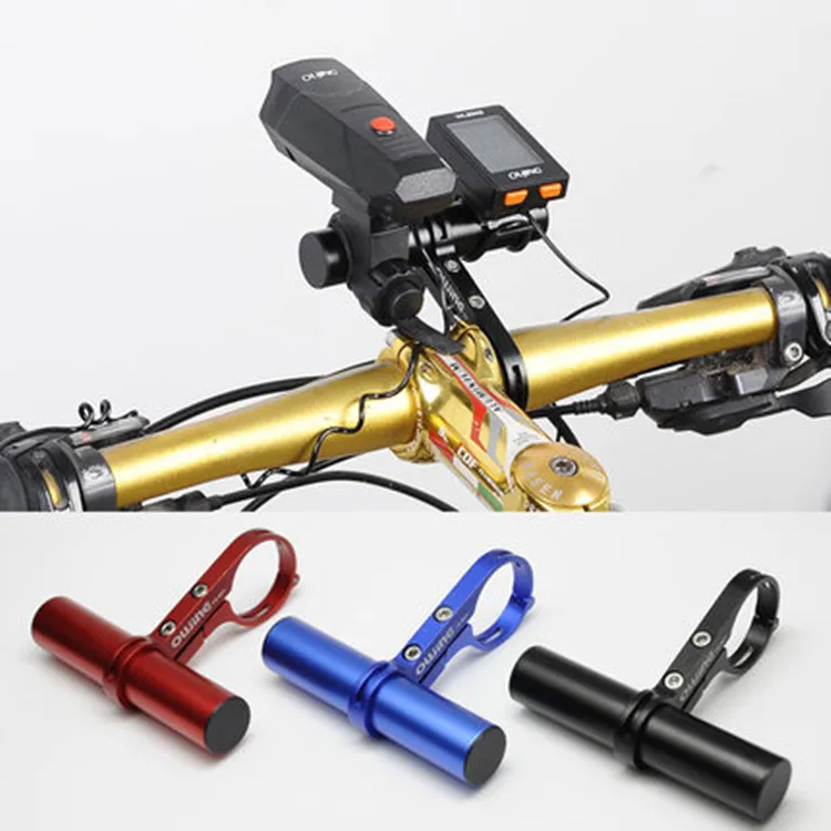 

Bicyle Handle Bars Bracket Aluminum Alloys Carbon Fiber Stands Bike Headlight Computers Support Holders Cycling Extend Brackets