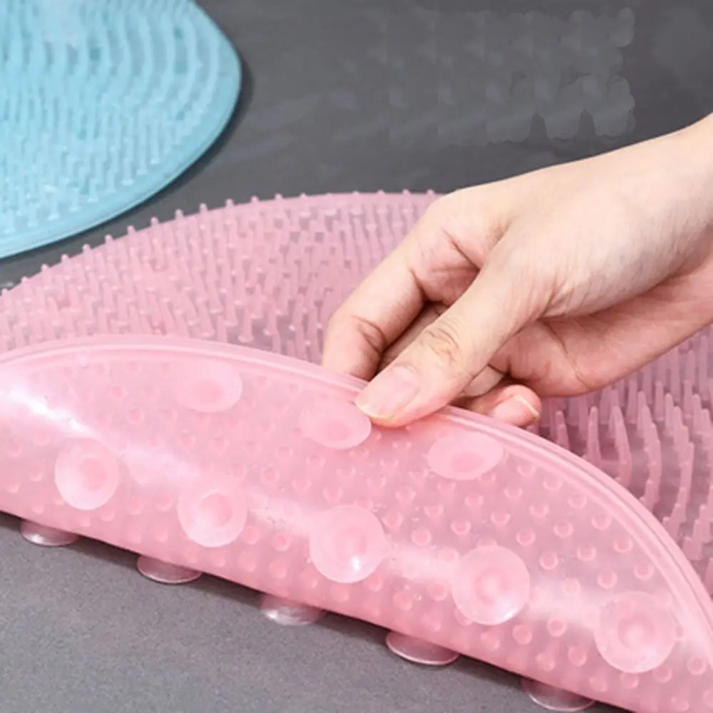 Foot Washing Brush Silicone Bath Foot Massage Pad Mat Shower Massage Bathroom Non-slip Bath Mat Anti Skid Pad For Foot Wash
Foot Washing Brush Silicone Bath Foot Massage Pad Mat Shower Massage Bathroom Non-slip Bath Mat Anti Skid Pad For Foot Wash