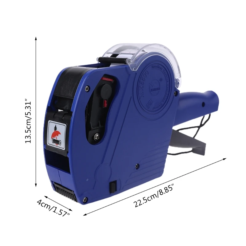 R58B 5500EOS Price Tag Labeller Single Line Price Marking Machine Numerical Tag Labeller for Retail Shop Grocery Store
R58B 5500EOS Price Tag Labeller Single Line Price Marking Machine Numerical Tag Labeller for Retail Shop Grocery Store