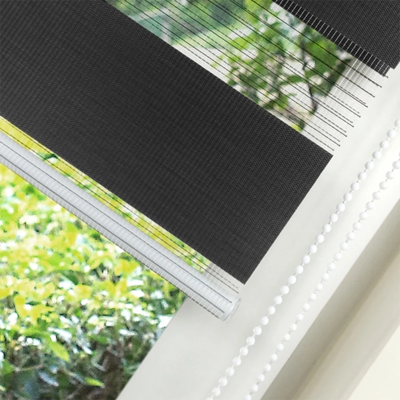 Day Night Zebra Roller Blind Double Translucent or Blackout Vision Curtains for Window and Door with Install Accessories
Day Night Zebra Roller Blind Double Translucent or Blackout Vision Curtains for Window and Door with Install Accessories