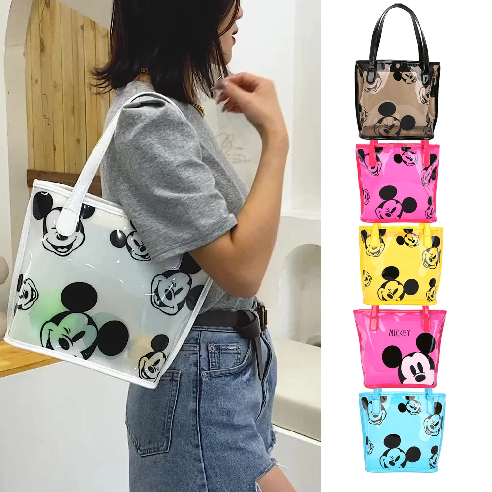 Disney Mickey Mouse Beauty Bag Handbag Women Fashion Cartoon Printed Handbag Fresh and Lovely Shoulder Messenger Bag
Disney Mickey Mouse Beauty Bag Handbag Women Fashion Cartoon Printed Handbag Fresh and Lovely Shoulder Messenger Bag