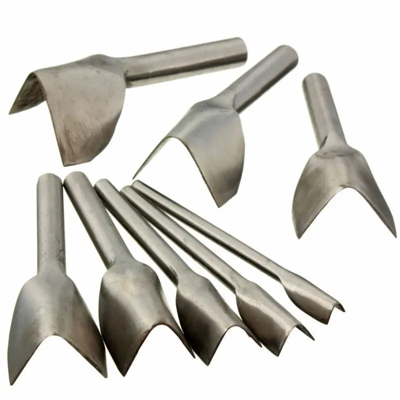 DIY Cutting 10-45mm V-Shape Leather DIY Punching Handwork Tool Belt Round Fillet Shaped Punch with Tail Cut Steel Leather
DIY Cutting 10-45mm V-Shape Leather DIY Punching Handwork Tool Belt Round Fillet Shaped Punch with Tail Cut Steel Leather