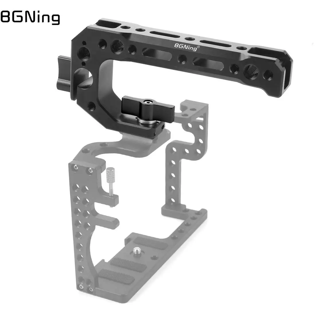 CNC Universal Camera Cage Handle Grip Top Handgrip w/ 15mm Rod Clamp Cold Shoe 3/8"inch Screws Photo Studio SLR Dslr Accessories
CNC Universal Camera Cage Handle Grip Top Handgrip w/ 15mm Rod Clamp Cold Shoe 3/8"inch Screws Photo Studio SLR Dslr Accessories