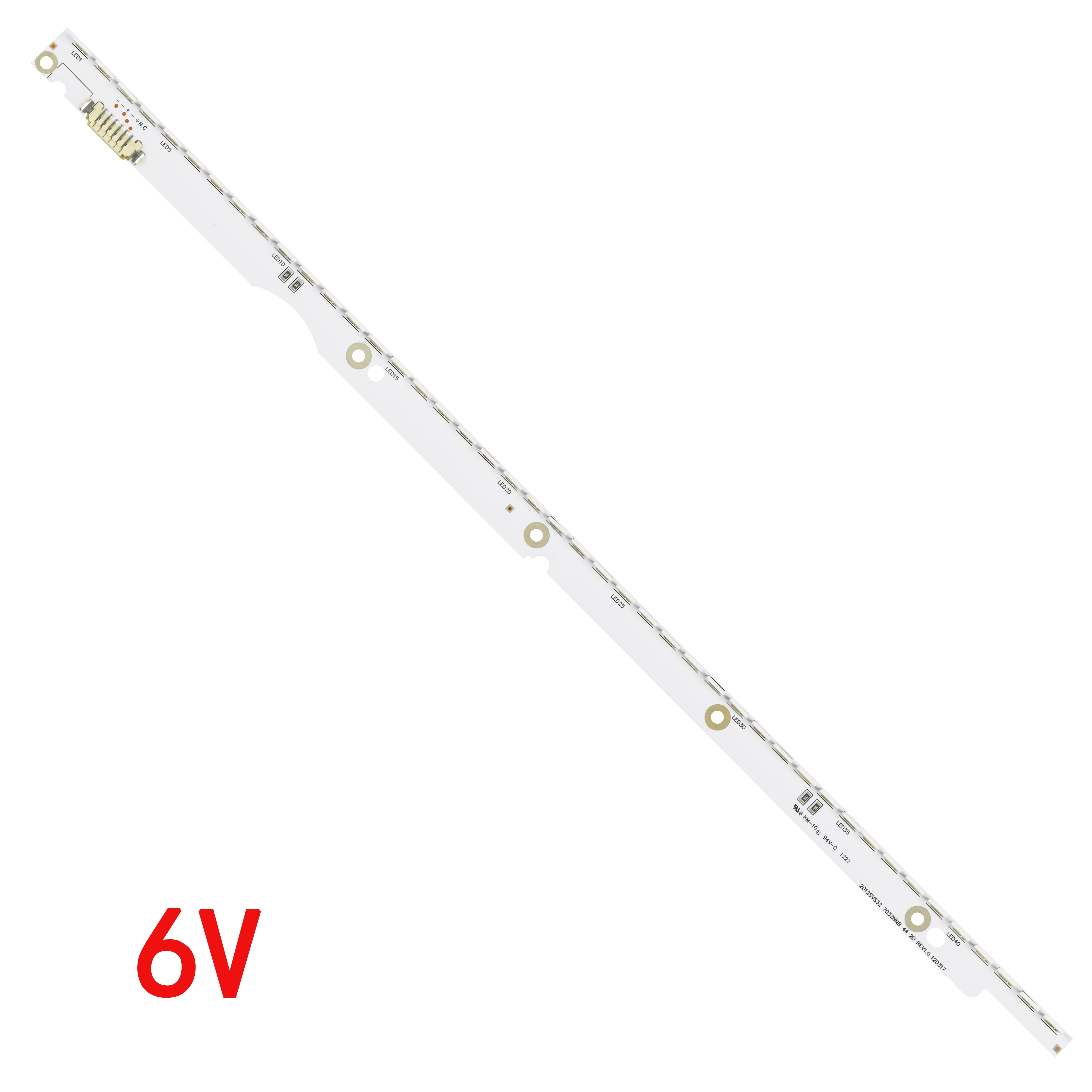 Светодиодная лента для подсветки 6 в 44 Светодиода Для Samsung 32 "2012SVS32 7032NNB 2D REV1.0
