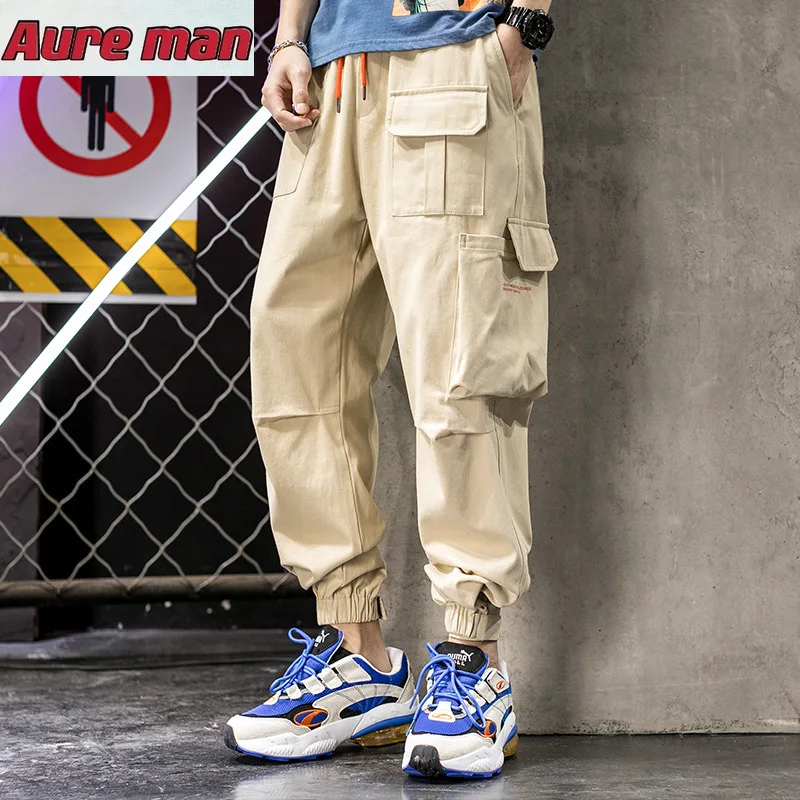 Spring and fall new Hong Kong style large pocket cargo pants loose men's casual pants mens clothing men pants
Spring and fall new Hong Kong style large pocket cargo pants loose men's casual pants mens clothing men pants