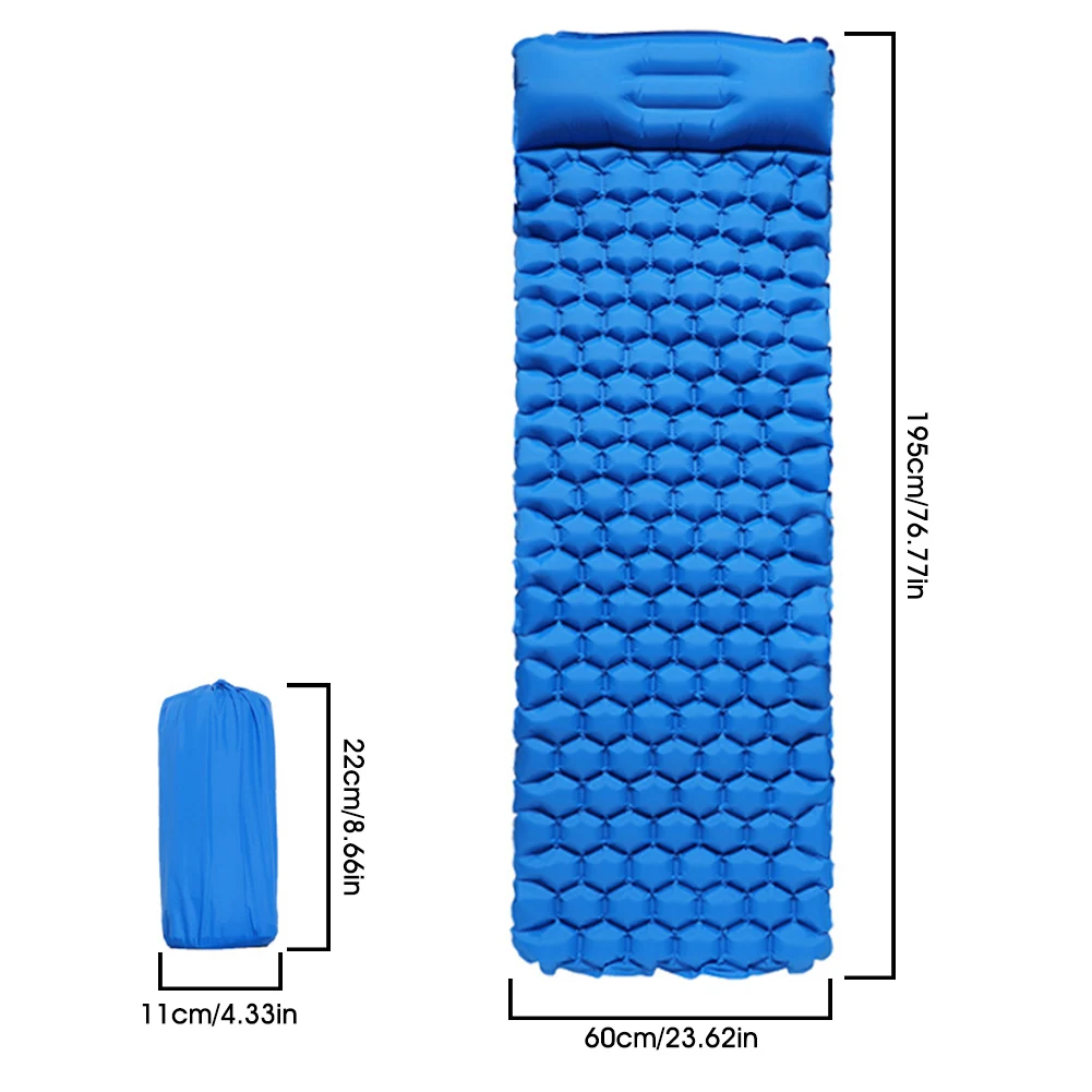Nylon TPU Sleeping Pad Lightweight Moisture-proof Air Mattress Portable Inflatable Mattress Camping Mat
Nylon TPU Sleeping Pad Lightweight Moisture-proof Air Mattress Portable Inflatable Mattress Camping Mat
