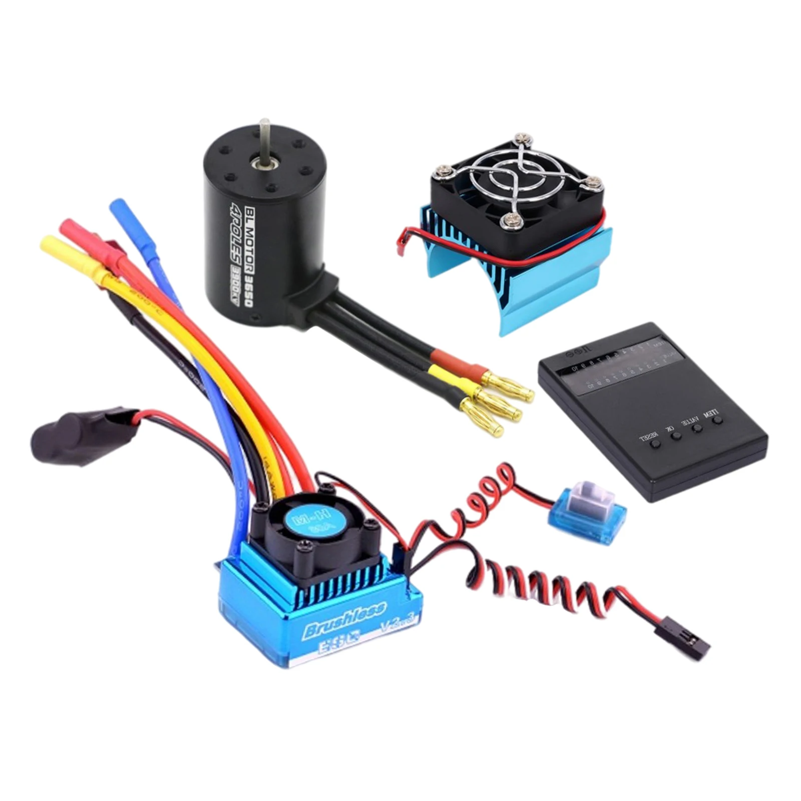 Электронный компонент RC бесщеточный двигатель 120A ESC набор запасных частей багги