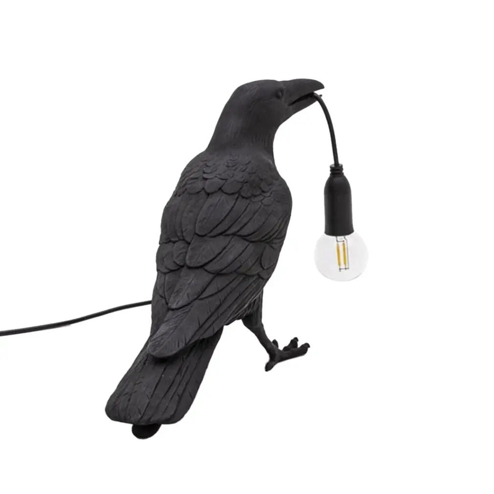 Благоприятная птица настольная лампа в форме дома декоративные светодиодный