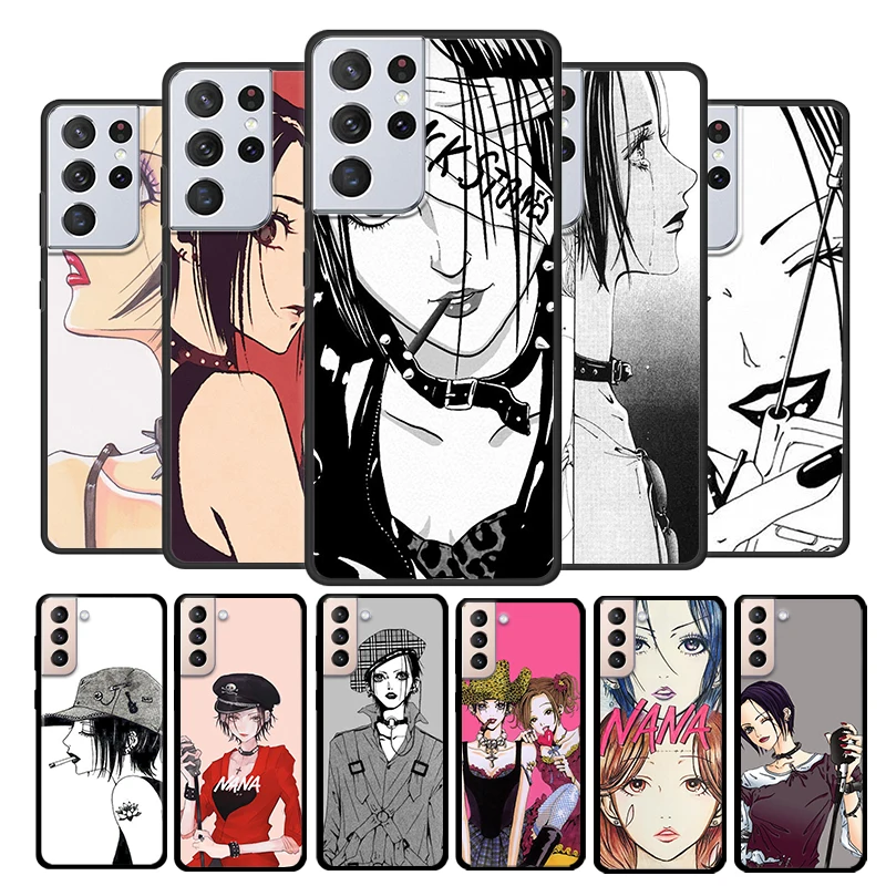 Cute Anime Singing Girl NANA for Samsung Galaxy S21 S20 FE Ultra Plus S10 S9 S8 S7 S6 Edge 5G Silicone Black Soft Phone Case
Cute Anime Singing Girl NANA for Samsung Galaxy S21 S20 FE Ultra Plus S10 S9 S8 S7 S6 Edge 5G Silicone Black Soft Phone Case