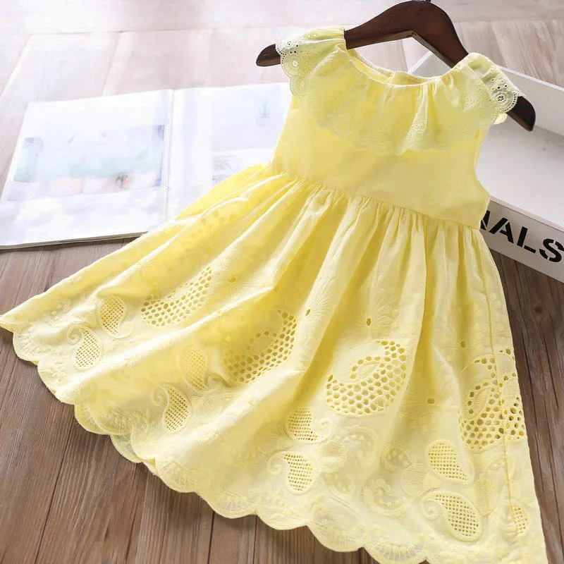 New Summer Kids Girls Sleeveless Dress Cotton Lace Princess Dress Comfortable Fashion Children Girl's Dress
New Summer Kids Girls Sleeveless Dress Cotton Lace Princess Dress Comfortable Fashion Children Girl's Dress