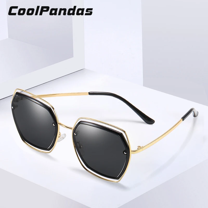CoolPandas Women's Glasses Polarized Luxury Brand Design Sunglasses Gradient Lens Sun glasses UV400 Butterfly Oculos Feminino
CoolPandas Women's Glasses Polarized Luxury Brand Design Sunglasses Gradient Lens Sun glasses UV400 Butterfly Oculos Feminino