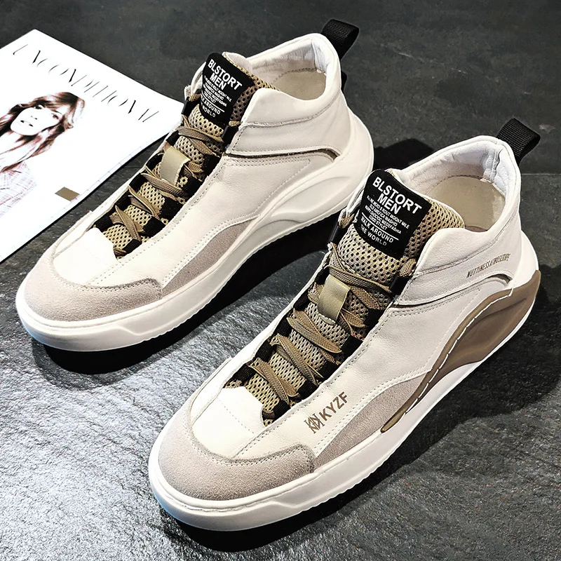 Fashion Casual Shoes Men Breathable Sneakers Outdoor Comfortable Leisure Shoes Sports Shoes Mens High Top Shoes
Fashion Casual Shoes Men Breathable Sneakers Outdoor Comfortable Leisure Shoes Sports Shoes Mens High Top Shoes