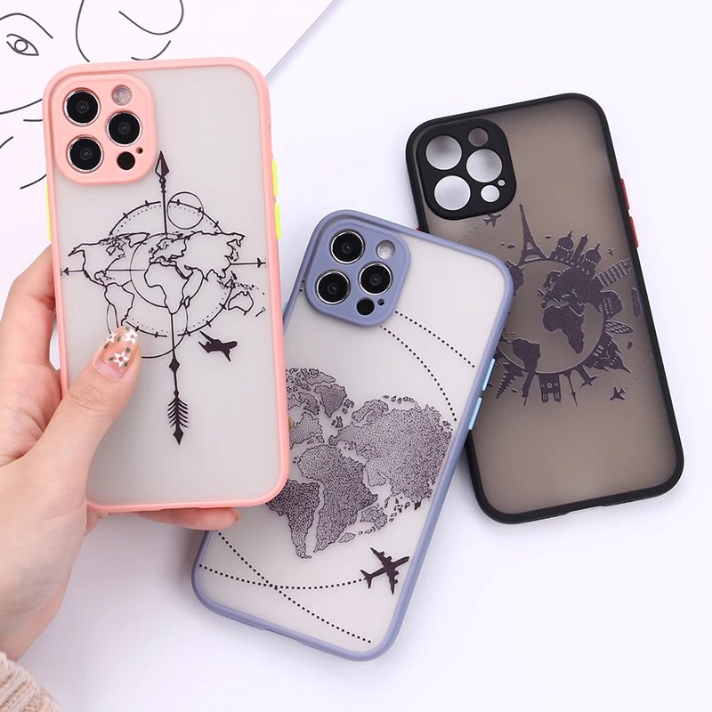 Global Travel Plane Love Camera Lens Protection For iPhone 11 12 13Pro X XR XS Max 7 8 Mini Phone Cover
Global Travel Plane Love Camera Lens Protection For iPhone 11 12 13Pro X XR XS Max 7 8 Mini Phone Cover