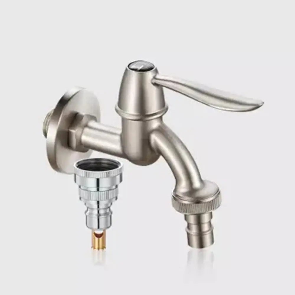 1/2'' 3/4'' Washing Machine Faucet Tap Quick Connector Inlet Outlet w/ 90° Ceramic Valve Intelligent Water Sealing
1/2'' 3/4'' Washing Machine Faucet Tap Quick Connector Inlet Outlet w/ 90° Ceramic Valve Intelligent Water Sealing