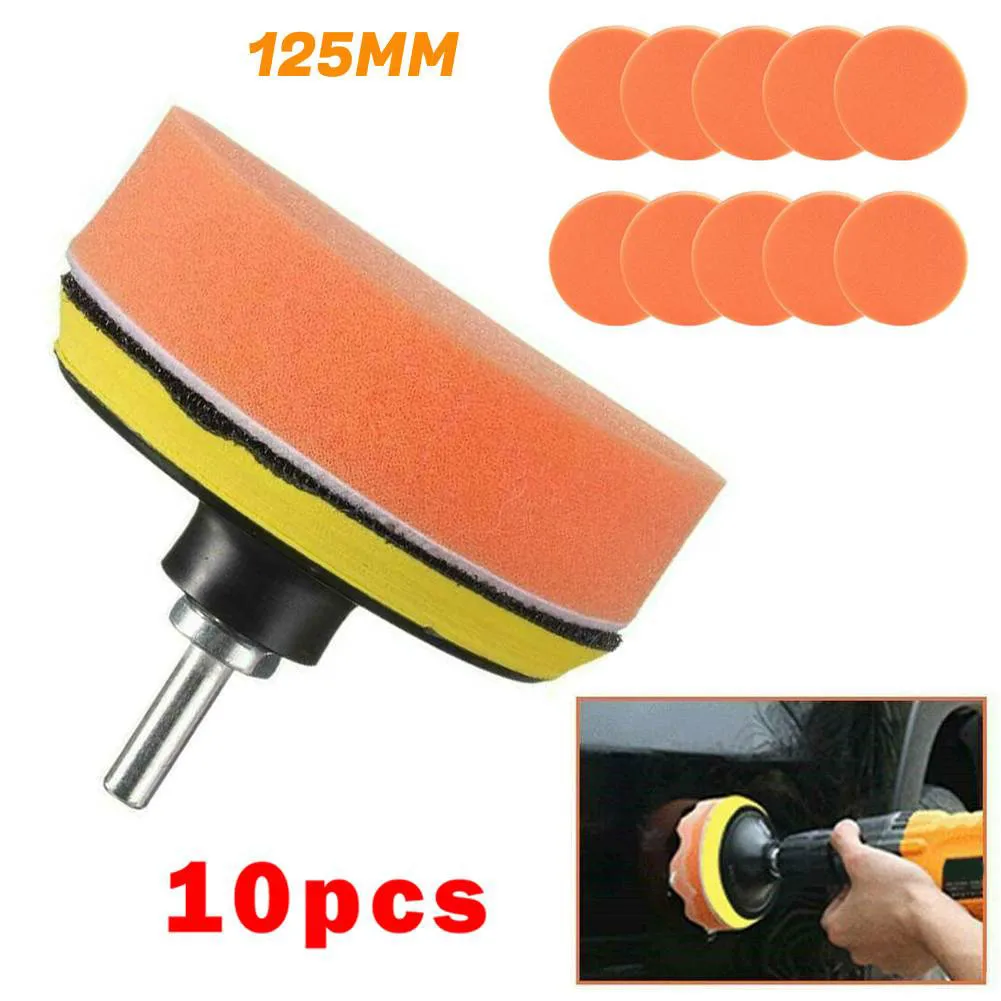 Sponge Polishing Pad 10PCS 5inch 125mm Car Polishing Sponge Orange Smooth Flat Roundness Sponge Polishing Pad For Car Waxing
Sponge Polishing Pad 10PCS 5inch 125mm Car Polishing Sponge Orange Smooth Flat Roundness Sponge Polishing Pad For Car Waxing