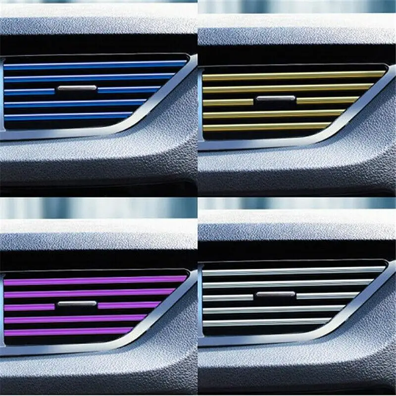 10 Pcs Car Interior Decoration Strips Moulding Trim Car Air Conditioner Outlet Vent Grille Chrome Interior Strip Auto Stickers
10 Pcs Car Interior Decoration Strips Moulding Trim Car Air Conditioner Outlet Vent Grille Chrome Interior Strip Auto Stickers