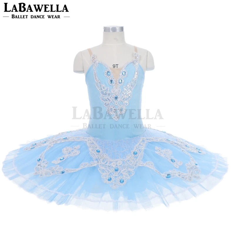

Blue Bird Professional Ballet Tutus Sugar Plum Fairy Classical Ballet Tutu Skirt Ballet Stage Costume For Women JY001C
