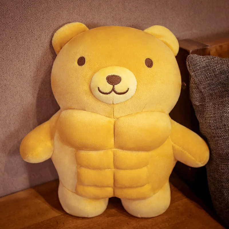 Ins Plush Muscle Bear Pig Lion Soft Cartoon Cute Squeezable Pillow Huggable Boyfriend Pillow Stuffed Animals Doll for Girlfriend
Ins Plush Muscle Bear Pig Lion Soft Cartoon Cute Squeezable Pillow Huggable Boyfriend Pillow Stuffed Animals Doll for Girlfriend