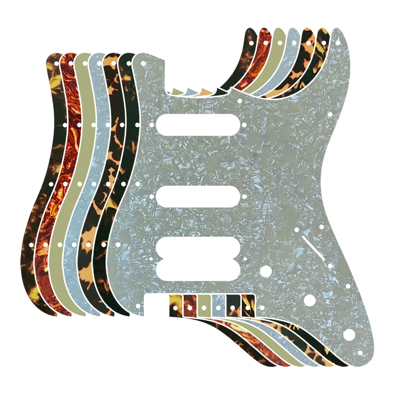 Pleroo For US 11 Screw Holes Strat With Floyd Rose Tremolo Bridge Player Humbucker Single HSS Scratch Plate Flame Pattern 
Pleroo For US 11 Screw Holes Strat With Floyd Rose Tremolo Bridge Player Humbucker Single HSS Scratch Plate Flame Pattern