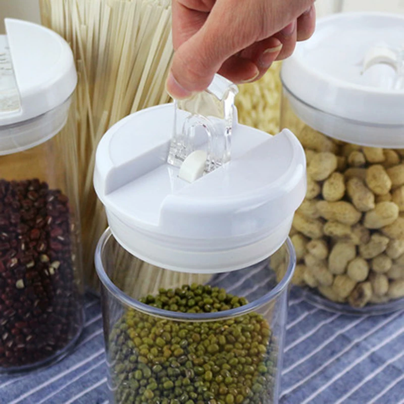 Food Storage Container Box Plastic Candy Fruit Basket Grain Transparent Sealed Cans Multi-Capacity Kitchen Supplies
Food Storage Container Box Plastic Candy Fruit Basket Grain Transparent Sealed Cans Multi-Capacity Kitchen Supplies